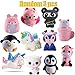 WATINC 3pcs Jumbo Animal Squeeze Toys, Slow Rising Animal Squeeze Toys for Lovely Kids Party Favors, Birthday Gifts, Kawaii Cream Scented Stress Relief Kids Toys