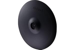 Roland CY-12C Electric Drum Crash V-Cymbal, 12-Inch, Black