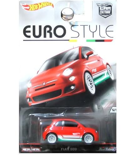 ミニカー FIAT 500 HW DAREDEVILS 11 Amazon.com: Hot Wheels 2018 Hw Daredevils 2/5 - Fiat 500