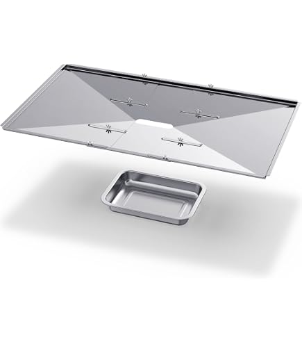 4 Edelstahl Heat Teller Für Backyard Gas Grill - Ersatz Für Modelle Gbc1646w, Gbc1748w U.a.