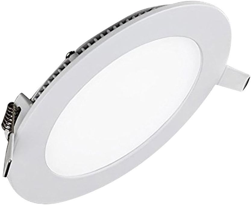 ROSE T 12W LED Round Recessed Ceiling Panel Light Ultra Slim Lamp 3200K Warm White (Set of 1, Warm White)