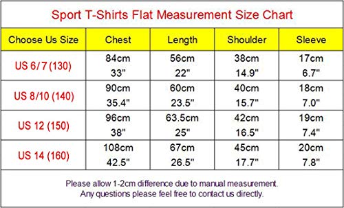 Sportides Boy's 3 Packs Quick Dry Active Sport Short Sleeve Breathable Compression Shirt Tee Tshirt T-Shirt Top LBS709_PackA_150/12 - Thumbnail 5