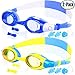 COOLOO Kids swim Goggles, 2 Pack Swimming Goggles for Kids Age 3-12 Boys Girls