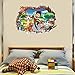 3D Paw Patrol Theme Peel & Stick Wall Decal, Dogs Decorative Unisex Wall Stickers for Children Bedroom, Nursery, Playroom Mural