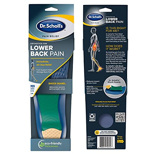 Dr. Scholl's LOWER BACK Pain Relief Orthotics // Clinically Proven