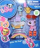 Littlest Pet Shop Rollin' Fun Park Gift Pack - Includes Pet #2043 and #2044 - Ages 4 and Up