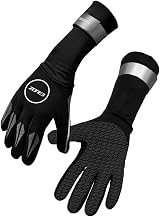 ZONE3 Neoprene Swim Gloves 2mm Natural Web Free Finger Design