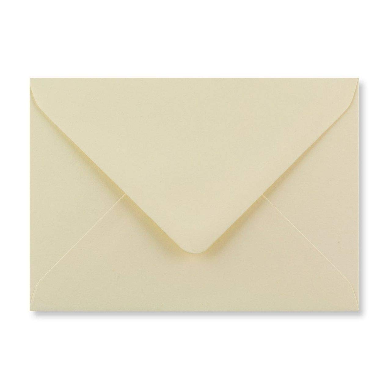 C5 Cream C5 Coloured Envelopes for A5 Greeting Cards Wedding Invitation Crafts 162x229mm- Pack of 10 envelopes (Cream [V-Flap])