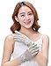 Bienvenu Women's Summer Screentouch Driving Gloves, Lace Gloves for Women Tea Party, Gray