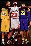 KOBE BRYANT / MICHAEL JORDAN / LEBRON JAMES - FAN