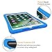 Fintie Case for iPad 6th / 5th Generation (2018/2017), iPad Air 2 / Air 1 (9.7 Inch) - [Honey Comb Series] Lightweight Anti-Slip Kids Friendly Shockproof Silicone Cover, Blue
