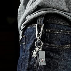 KeyUnity KM04 Titanium Carabiner Keychain