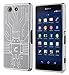 CruzerLite Bugdroid Circuit Case for Sony Xperia Z3 Compact - Retail Packaging - Clear