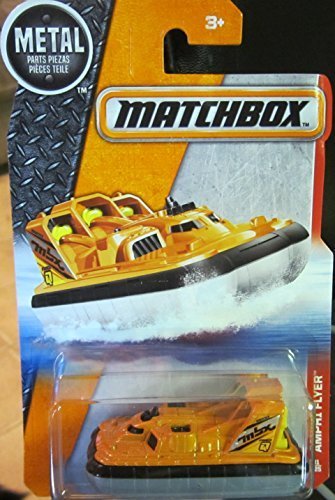 Matchbox 2016 MBX Heroic Rescue Amphi Flyer Hovercraft 91/125, Orange