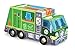 Crocodile Creek – Recycling Truck – 48-piece jigsaw puzzle – Includes vehicle shaped storage box