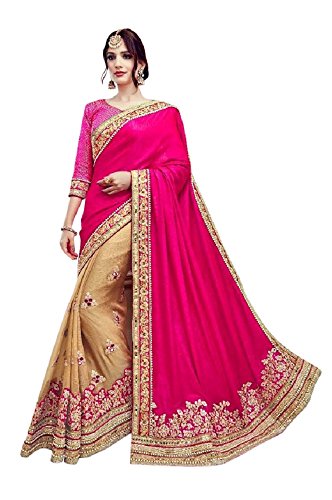 Aarah Women's Ethnic Sexy Wedding And Party Wear Pure Designer Saree Free Size