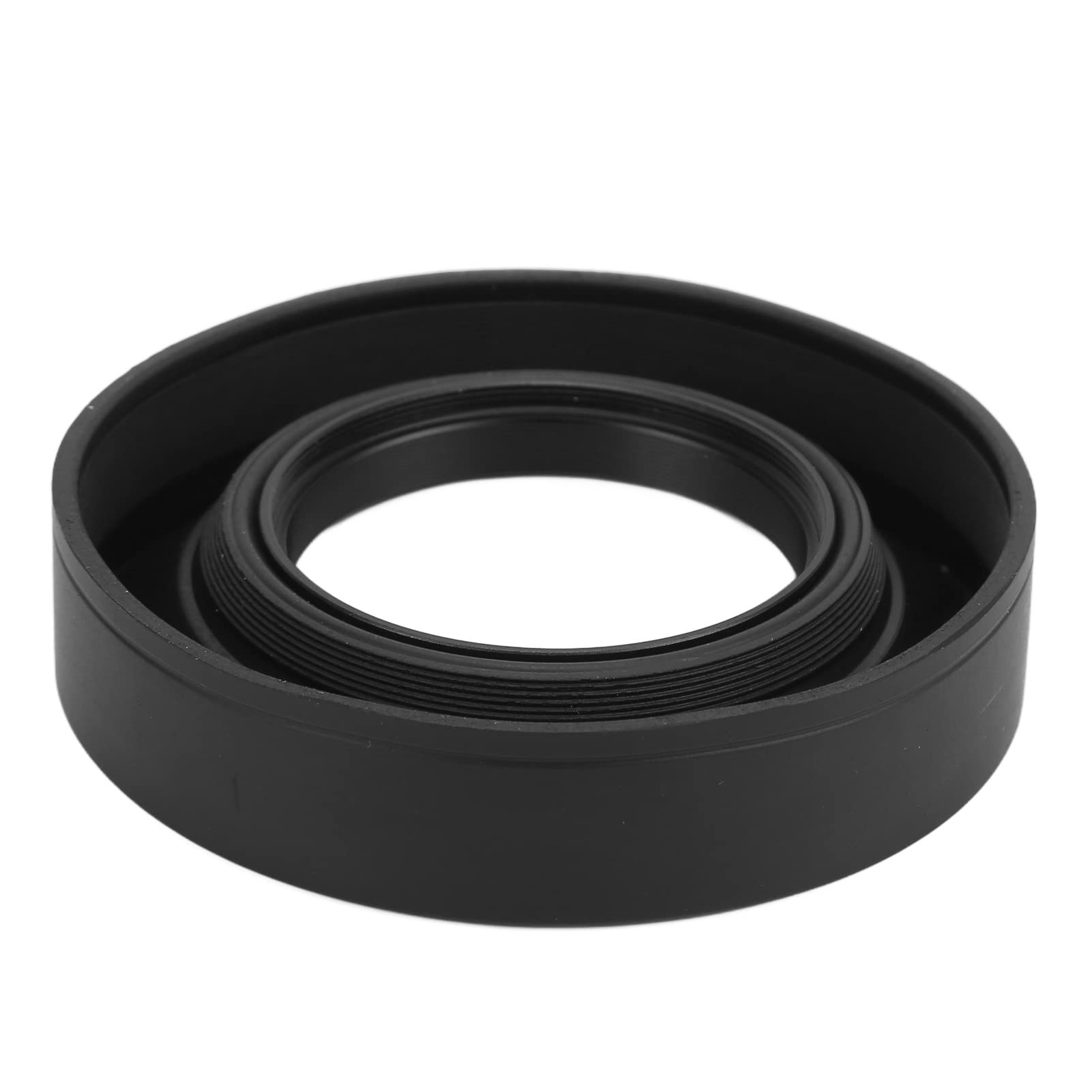 Akozon Lens Hood 49mm 52mm 55mm 58mm Collapsible Rubber Lens Hood with 3Adjustable States Collapsible Camera Lens Hood for Digital Cameras(58mm)