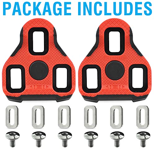 Look KEO Compatible Bike Cleats 7 Degree Float Replacement Clipless