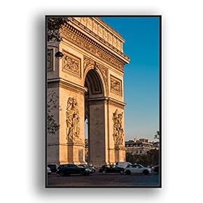 Framed Canvas Wall Art for Living Room, Bedroom Brooklyn Bridge and New York City Canvas Prints for Modern Home Decoration Ready to Hang - 16"x24" inches