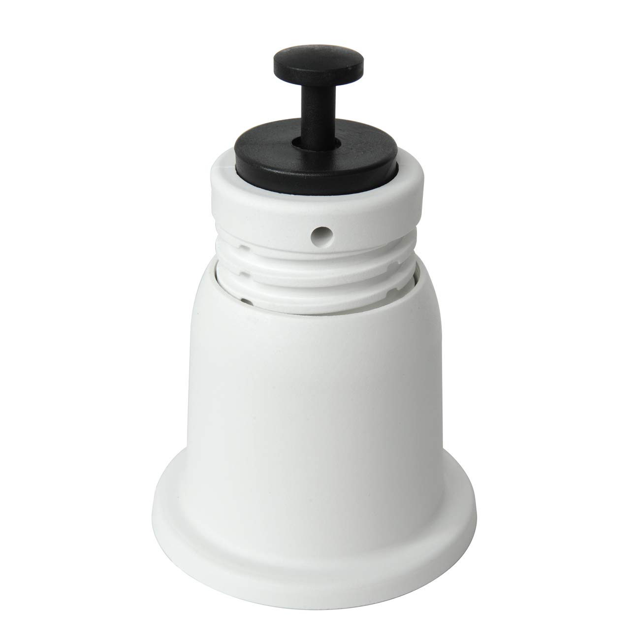 La Ventilazione ESB2B Set of Adjustable Floor Brackets for Outdoor Units, White, 100x100/130 mm