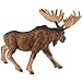 Papo Standing North American Moose Toy Figure, Multicolor