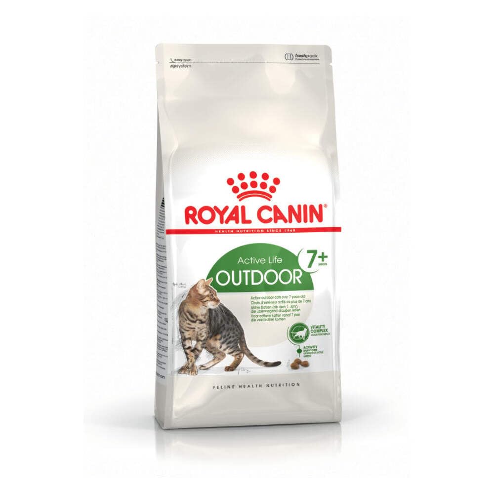 Royal Canin Cat Food Outdoor Ageing 7+ Dry Mix 4 kg