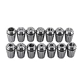 ER20 Spring Collet Set For CNC Workholding Engraving Machine And Milling Lathe Tool 1/16