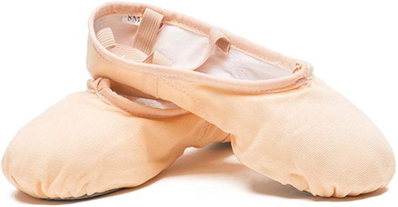 (2 Pairs) Ballet Shoe Ballet Slippers for Girls Toddler (2 Pairs) Ballet Shoe Ballet Slippers for Girls Toddler