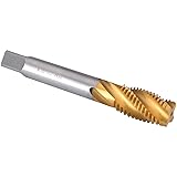 Burkit M16 X 2 Spiral Flute Tap, HSS Titanium