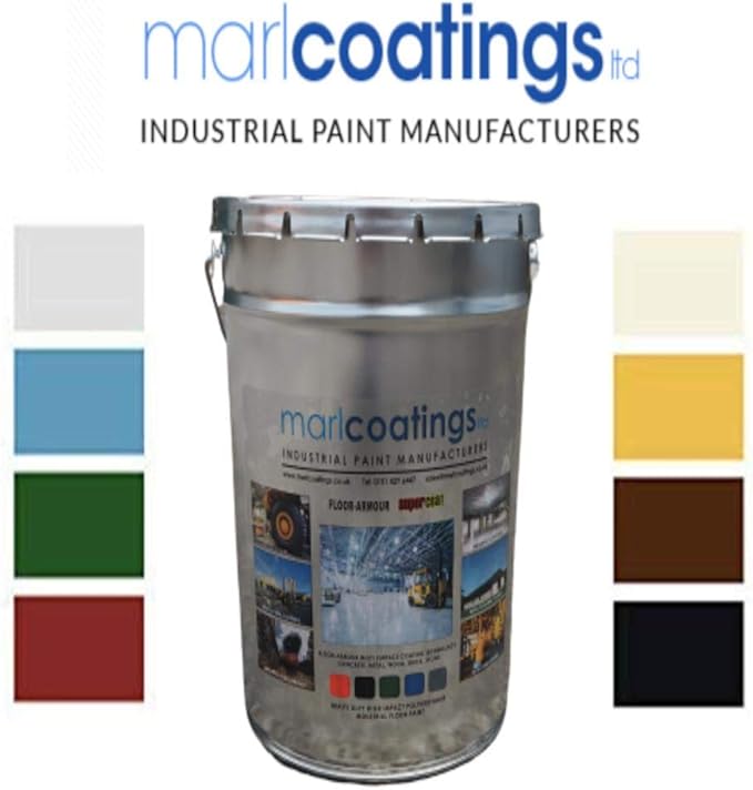 Heavy Duty Hardwearing Polyurethane Concrete Industrial (20L Dark Green