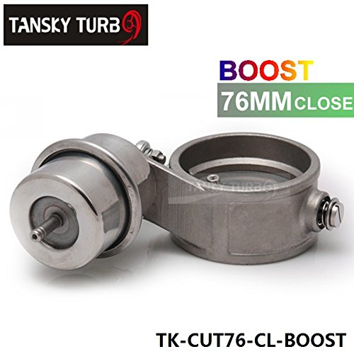 Boost Activated Exhaust Cutout / Dump 76MM CLOSED Style Pressure: about 1 BAR