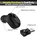 Waterproof Bluetooth Earbud, Mini Wireless Earbud,Car Bluetooth Headset Invisible Headphone with Mic, Showering Driving Sports Earbud (Anti-lost) for iPhones,Tablets and More(1 Piece)