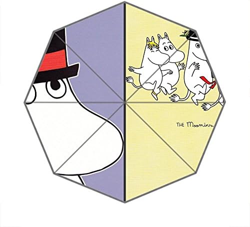 Custom Foldable Umbrella Diy Lovely Moomin Cartoon Design