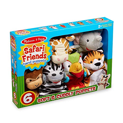 6 Melissa+Doug+Safari+Buddies+Puppets