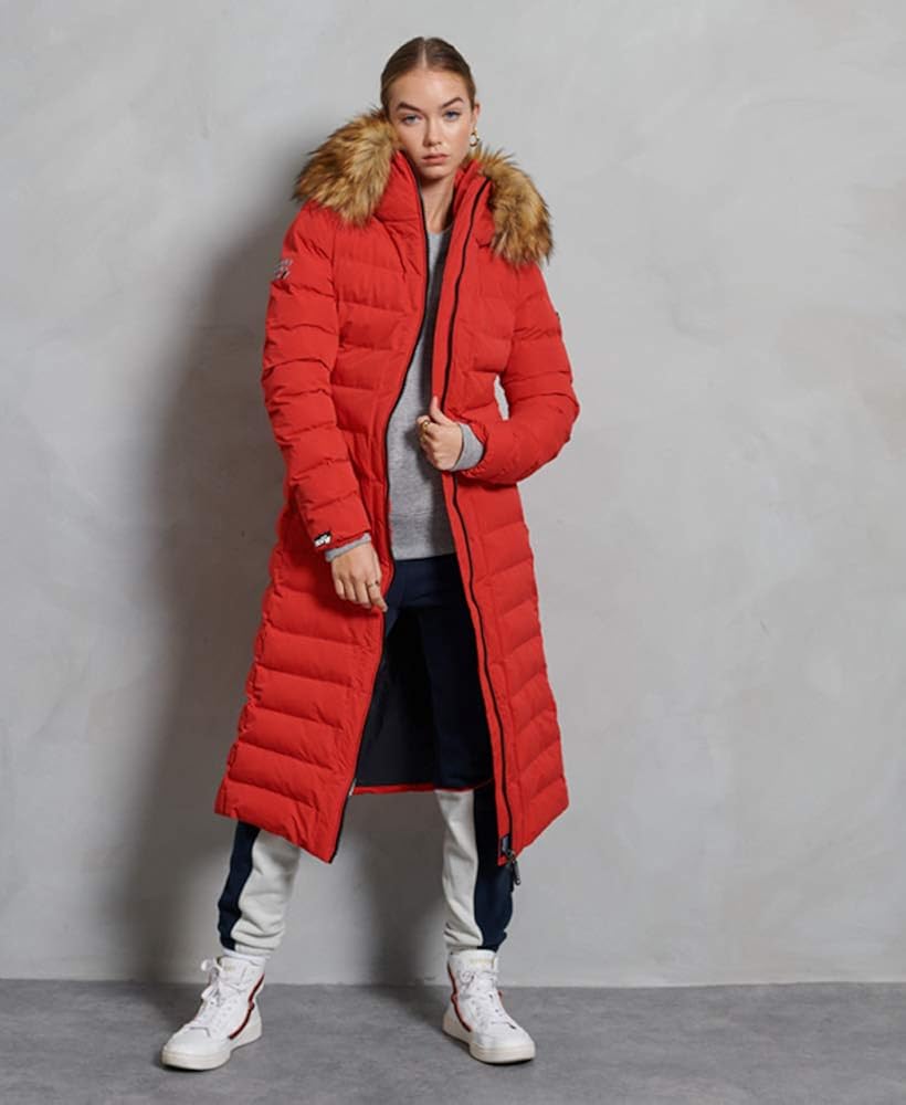 doudoune longue femme superdry