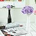 Vlovelife Artificial Flowers with Stem, 25pcs Lavender Real Looking Roses, Fake Rose Flowers with Stem for DIY Wedding Bouquets Centerpieces Arrangements Birthday Baby Shower Home Party Decor