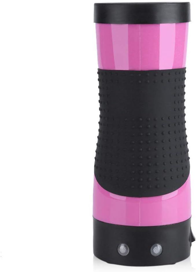 Electric Vertical Egg Cooker, Sausage Omelet Maker Quick Hands-Free Automatic Nonstick Easy Egg Roll Cooker Cookware Nutritious for Breakfast Making (Pink)