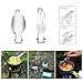 LIVINGANIC Camping Cookware Kit, Stainless Steel Camping Pot with Hanger, 12oz Water Cup with Protector, Fork Spoon Kit with Carry Bag, Great for Backpacking, Outdoor Camping Hiking and Picnicthumb 3