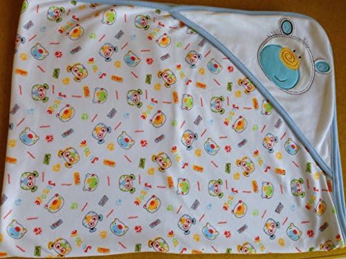 Baby Blanket Hood jungle Breathable Organic Cotton 100% Cotton 1401a ah-mama