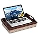 Rossie Lap Tray with Detachable Pillow, Serving Tray – Espresso Bamboo – Style No. 76102thumb 2