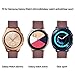 V-MORO Leather Strap Compatible with Galaxy Watch 42mm Bands Soft Leather Replacement (Dark Brown)