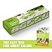Deluxe Mandoline Slicer with Peeler-5 Interchangeable Stainless Steel Blades, Cleaning Brush, ABS Premium Plastic! Julienne Slicer, Safety Hand Guard Included-FREE Ebook-ByTallen's
