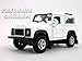Land Rover Defender 1/32 Scale Diecast Metal Model - WHITE