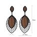 Statement Earrings for Women wood Boho Fashion