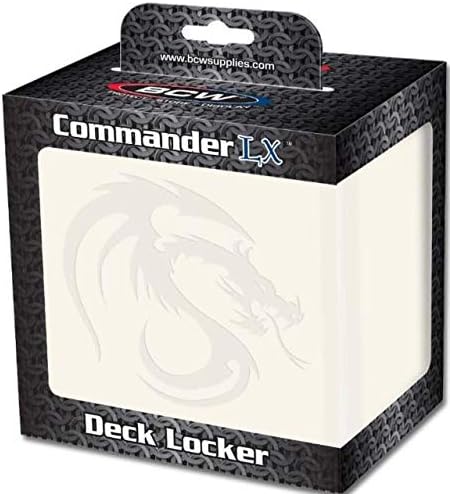 Commander Deck Locker - LX - White