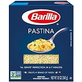 Barilla Pastina Pasta, 12-Ounce (Pack of 8)