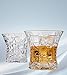Regal Whiskey Glasses Set of 2 by Angels’ Cut. Two, High Quality Whisky, Bourbon, Scotch Rocks Glasses. Dishwasher Safe, Lead-Free, Gift Set Glassware. Elegant Bar Glass Tumblers for Alcohol.