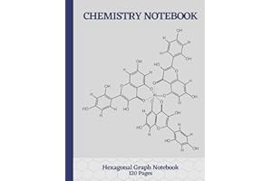 Chemistry Notebook: Hexagonal graph paper notebook for drawing organic chemistry structures | Organic Chemistry and Biochemistry Notebook |Perfect for ... studies| With periodic table on back cover