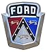 Nostalgia Decals Old 1950's Ford Emblem Decal 5