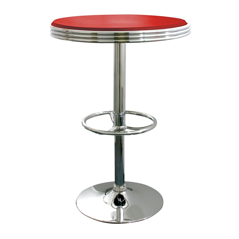 Best Amerihome Soda Fountain Style Bar Table W/ Chairs